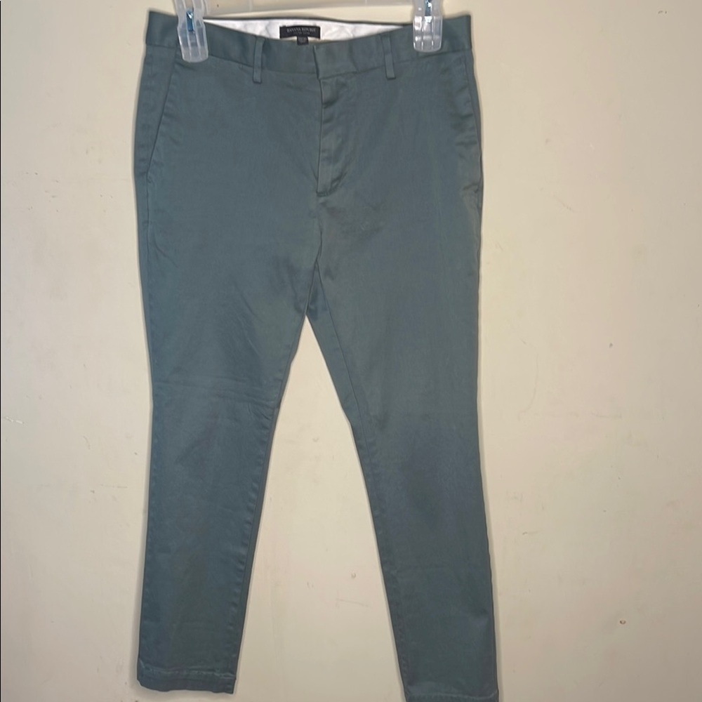 Banana Republic Green Chinos Slim Fit